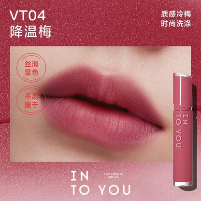 INTO YOU Glow Lip Tint 2.6g Velvet Lip Matte - Peachy Glam