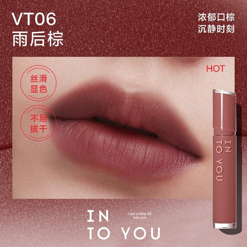 INTO YOU Glow Lip Tint 2.6g Velvet Lip Matte - Peachy Glam