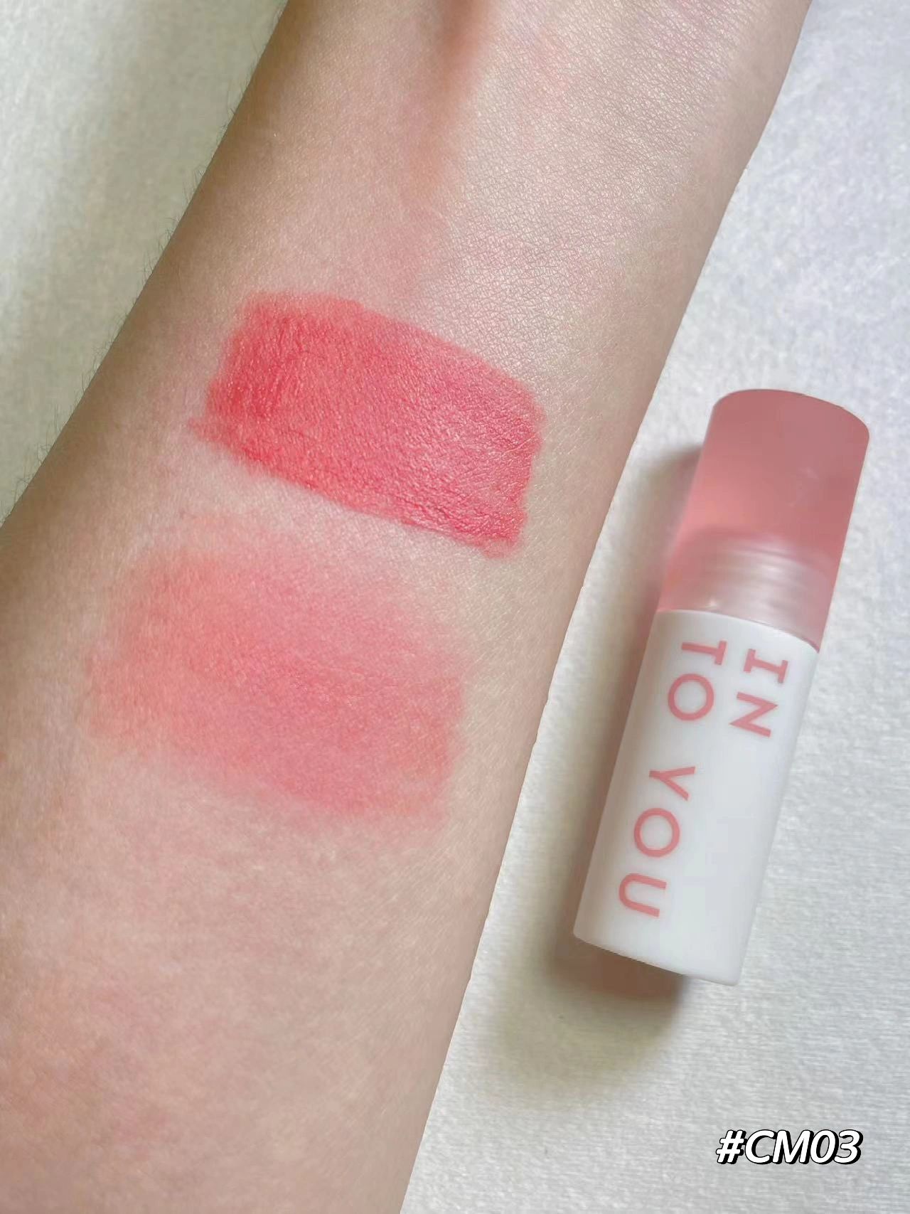 INTO YOU Cloudy Lip Mud - Peachy Glam