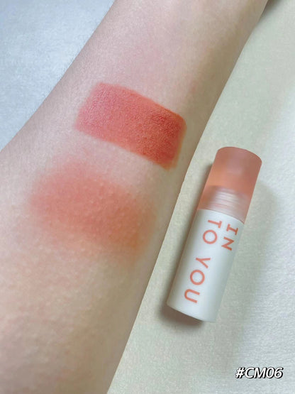 INTO YOU Cloudy Lip Mud - Peachy Glam