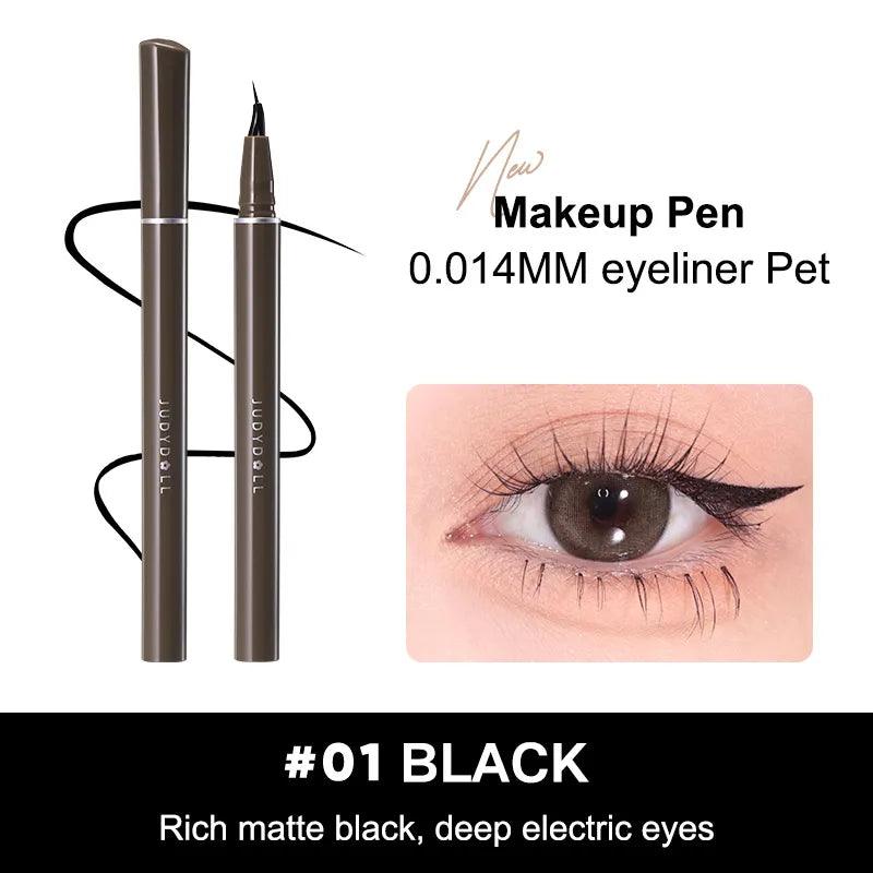 JUDYDOLL 18° Ultra-Fine Liquid Eyeliner | Waterproof & Long-lasting - Peachy Glam