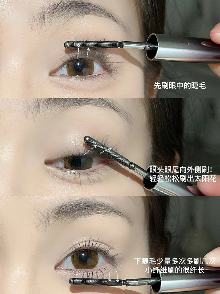 JUDYDOLL Mascara 3D Curling Eyelash Iron Mascara Waterproof Long-lasting 2g - Peachy Glam