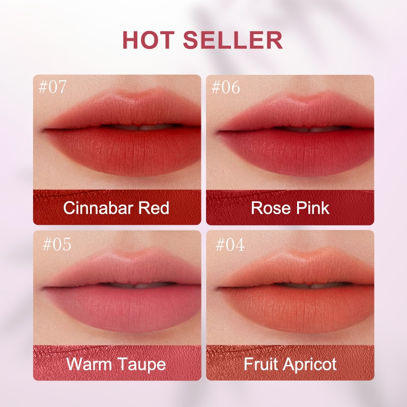 JUDYDOLL Matte Lipstick Stain Long-lasting Non-stick 3g - Peachy Glam