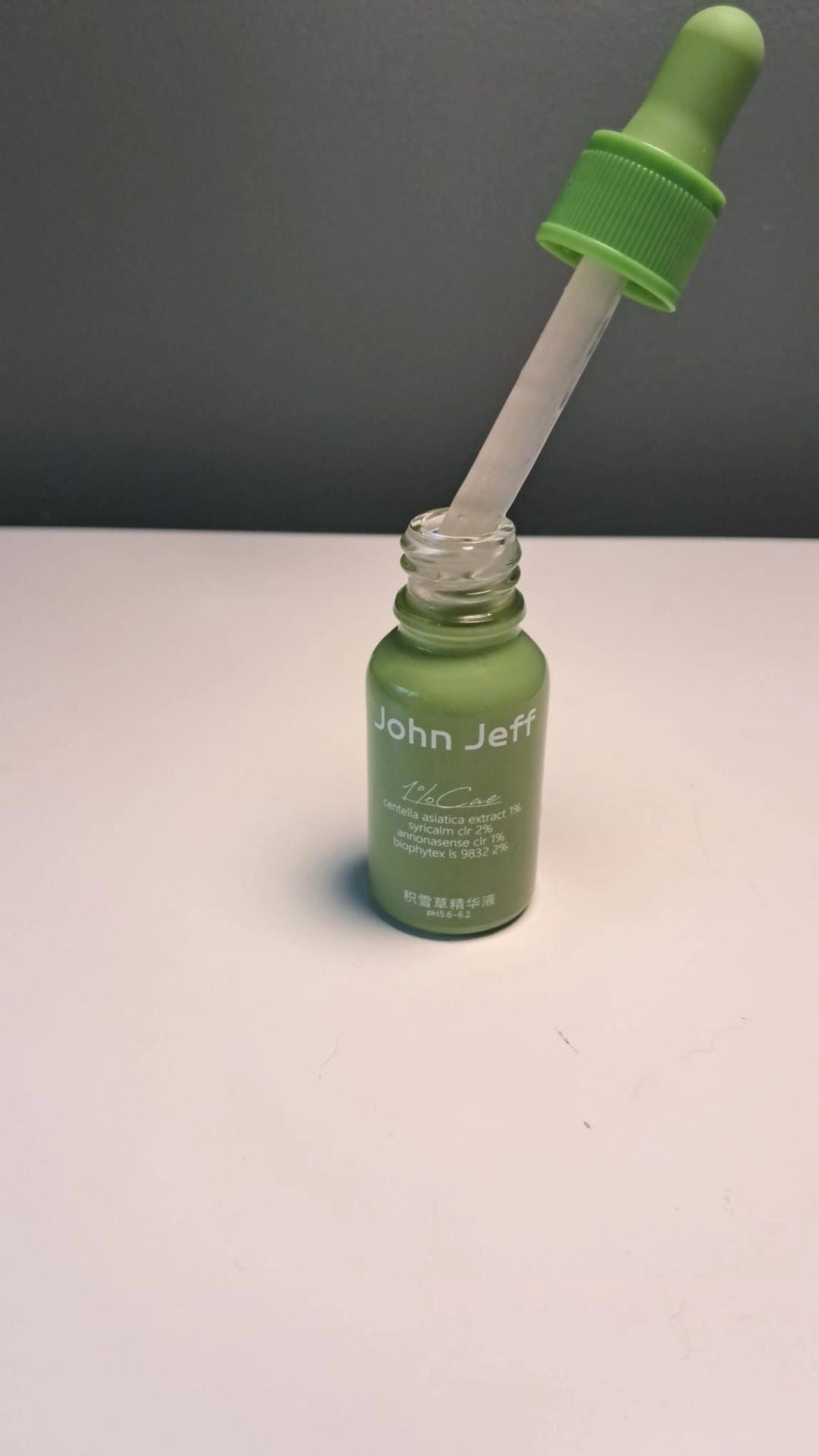 John Jeff 1% Centella Asiatica Essence 15ml 30ml 50ml Fades Acne Marks - Peachy Glam