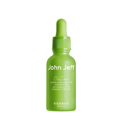 John Jeff 1% Centella Asiatica Essence 15ml 30ml 50ml Fades Acne Marks - Peachy Glam