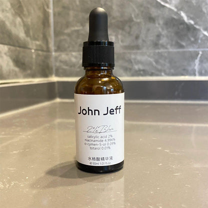 John Jeff 2% Salicylic Acid Essence 30ml Anti-acne Oil-control Face Serum - Peachy Glam