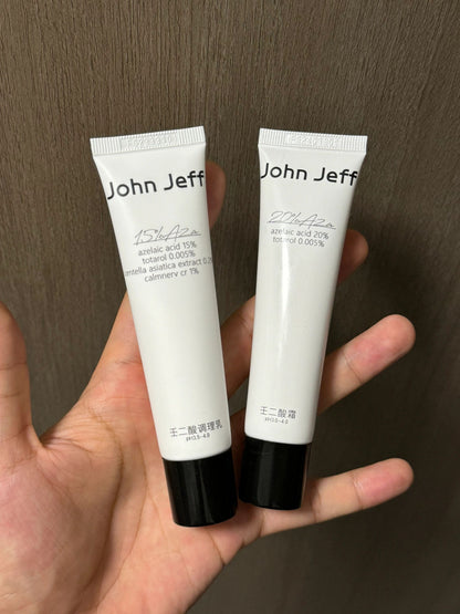 John Jeff Anti-acne Cream 10%/15%/20% Azelaic Acid - Peachy Glam