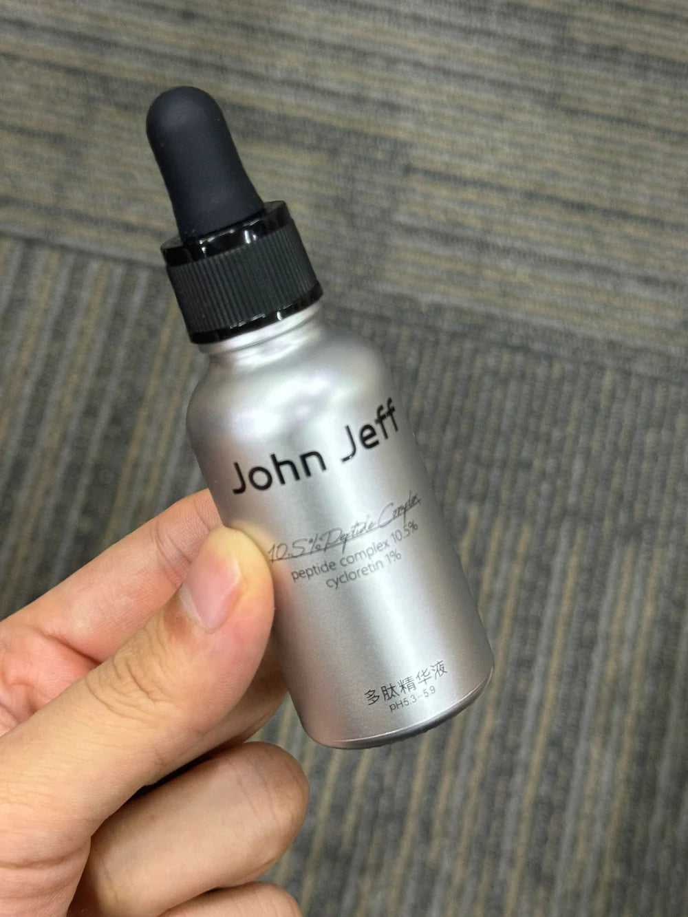 John Jeff Essence 30ml 10.5% Peptide Complex 1% Cycloretin - Peachy Glam