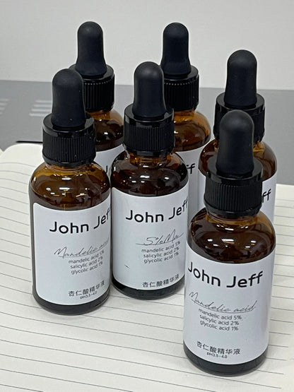 John Jeff Mandelic Acid 5% Facial Essence 30ml Anti-acne Essence - Peachy Glam