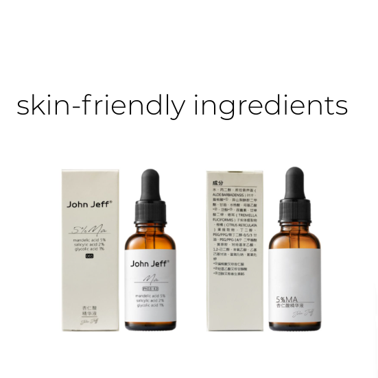 John Jeff Mandelic Acid 5% Facial Essence 30ml Anti-acne Essence - Peachy Glam