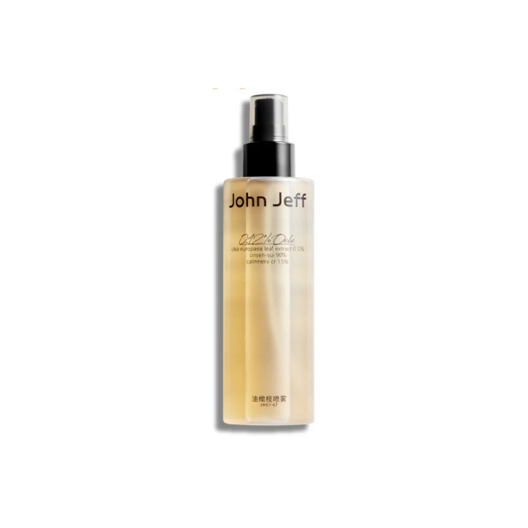 John Jeff Olive Spray 0.12% Olea Europaea Leaf Extract Toner 200ml - Peachy Glam