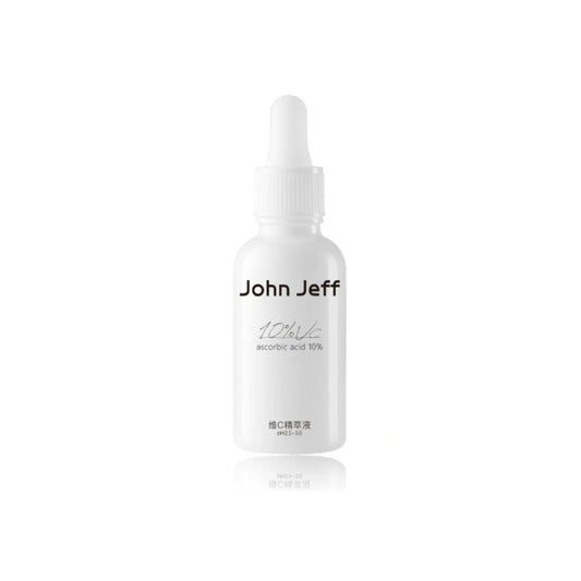 John Jeff Vitamin C Essence VC Face Serum 30ml 10% 15% - Peachy Glam