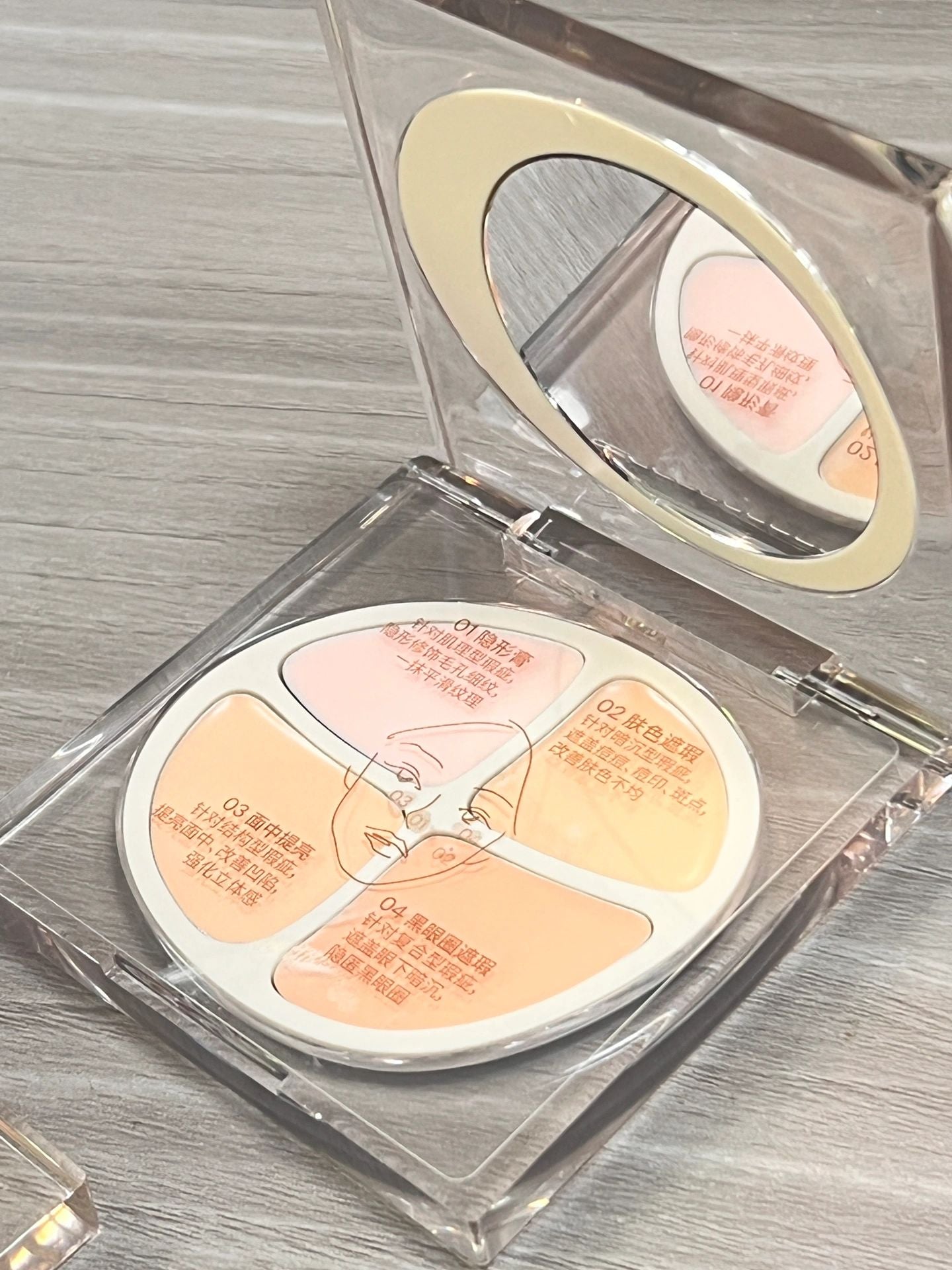 Joocyee Concealer Palette 4g - Peachy Glam