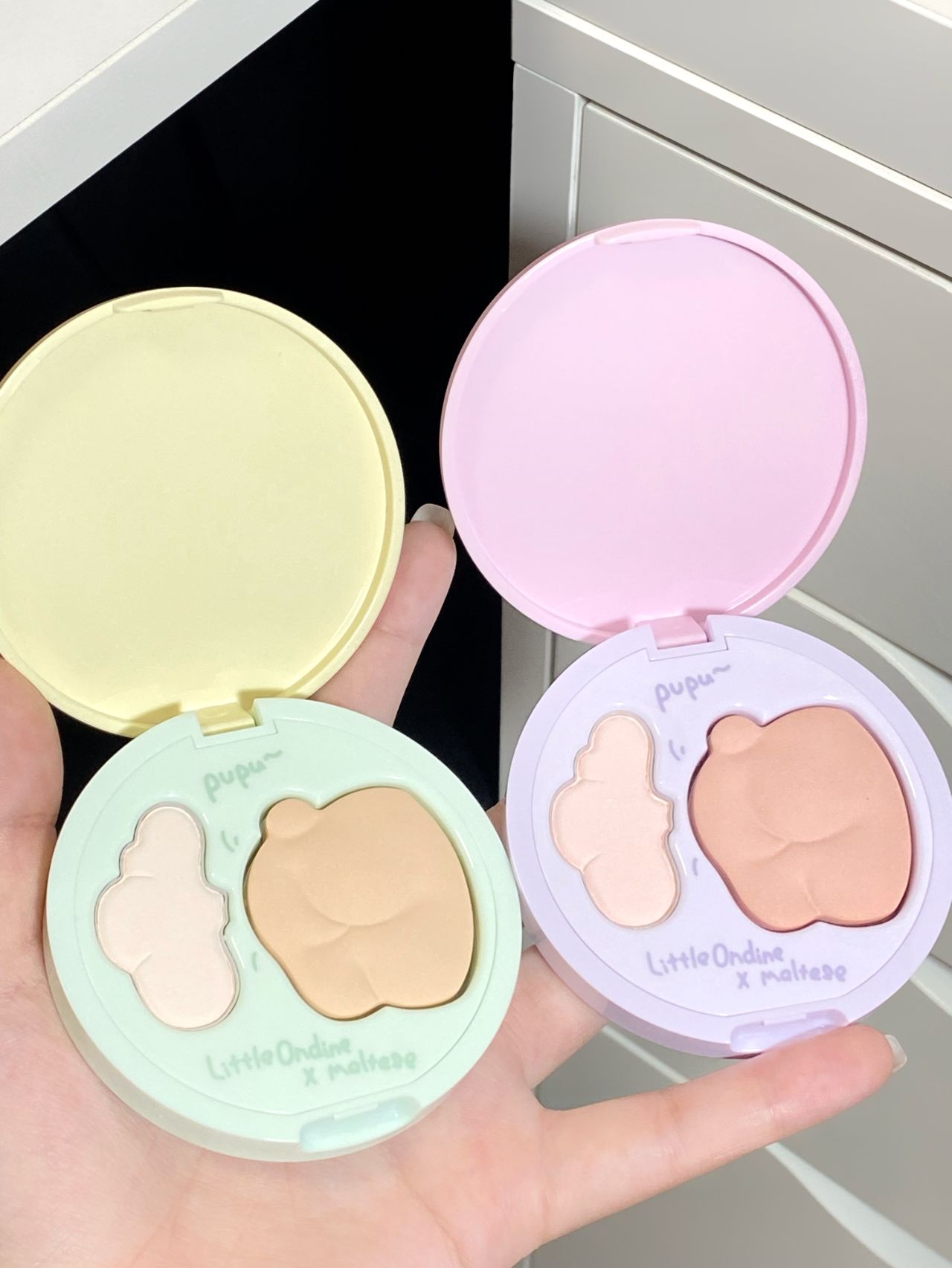 LITTLE ONDINE Puppy Highlighter 6.5g+3g - Peachy Glam