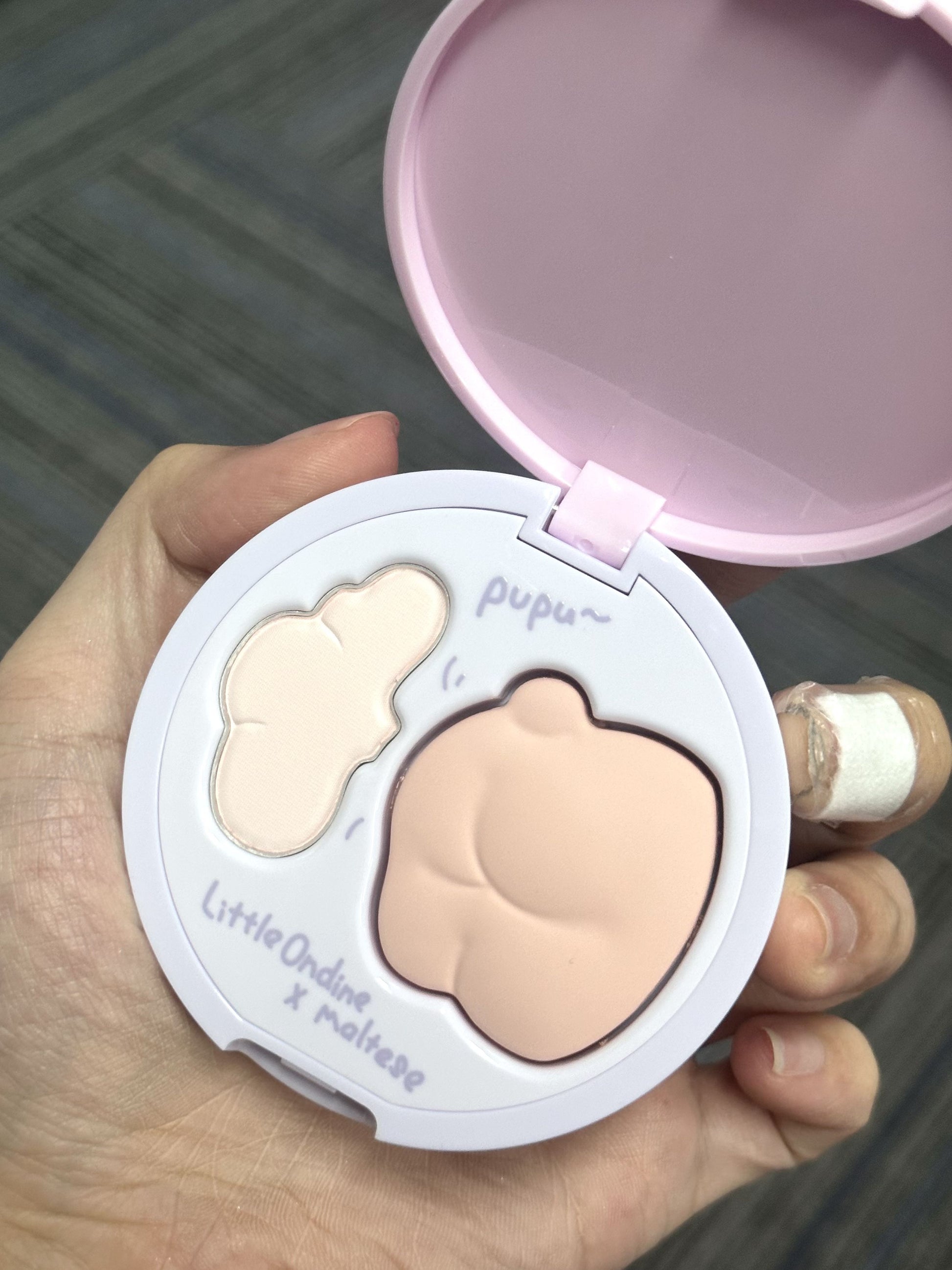 LITTLE ONDINE Puppy Highlighter 6.5g+3g - Peachy Glam