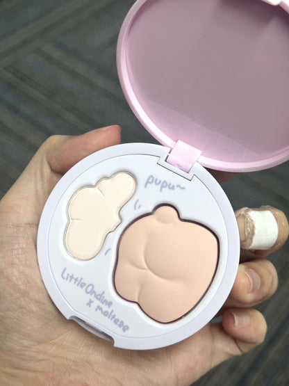 LITTLE ONDINE Puppy Highlighter 6.5g+3g - Peachy Glam