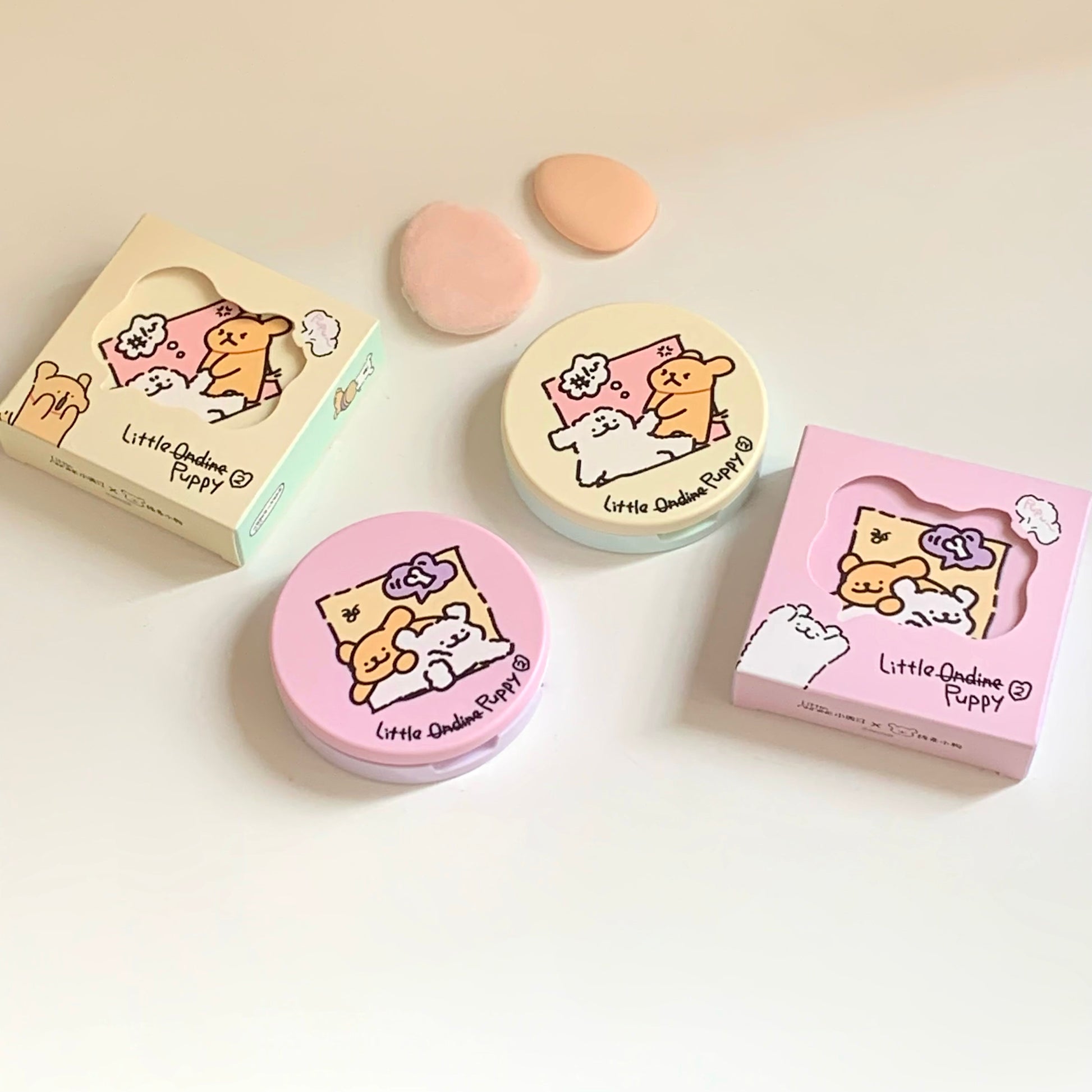 LITTLE ONDINE Puppy Highlighter 6.5g+3g - Peachy Glam