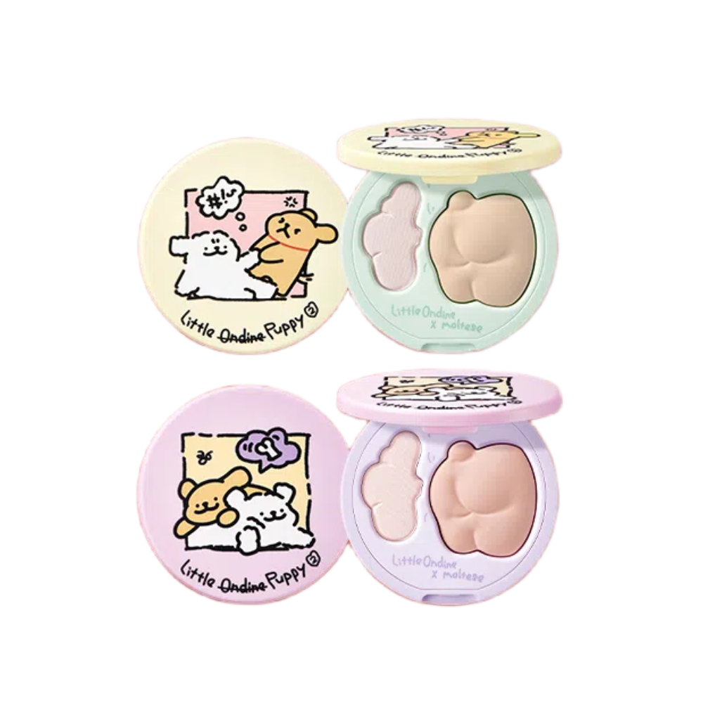 LITTLE ONDINE Puppy Highlighter 6.5g+3g - Peachy Glam