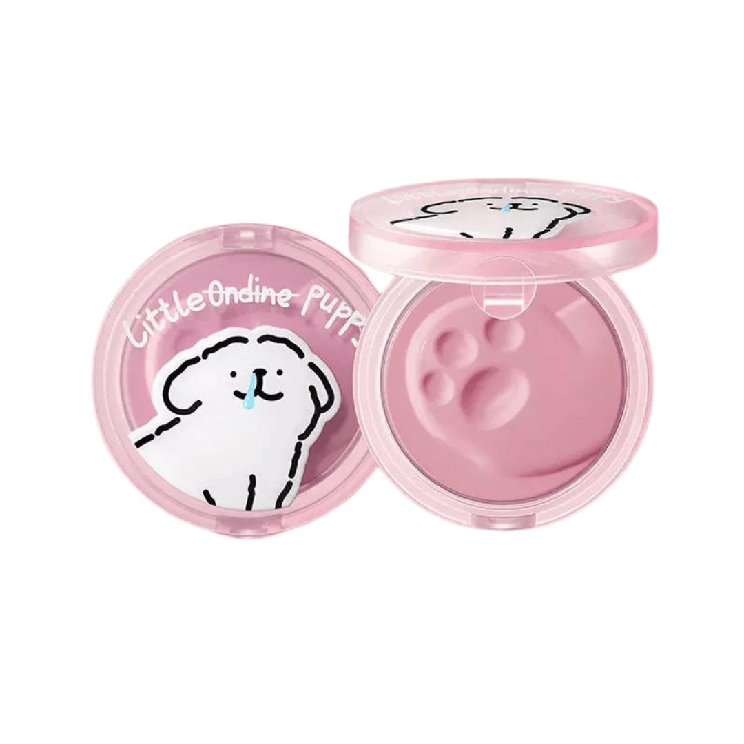 LITTLE ONDINE Puppy Series Blusher Cream 5.5g Matte Natural Brightening - Peachy Glam