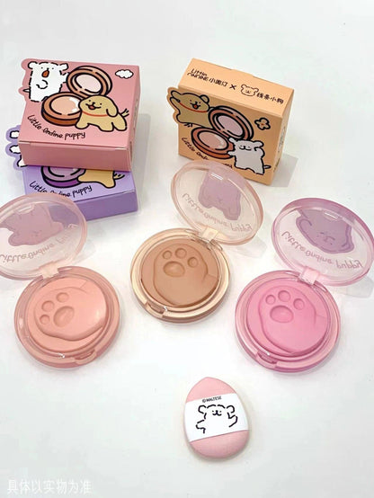 LITTLE ONDINE Puppy Series Blusher Cream 5.5g Matte Natural Brightening - Peachy Glam