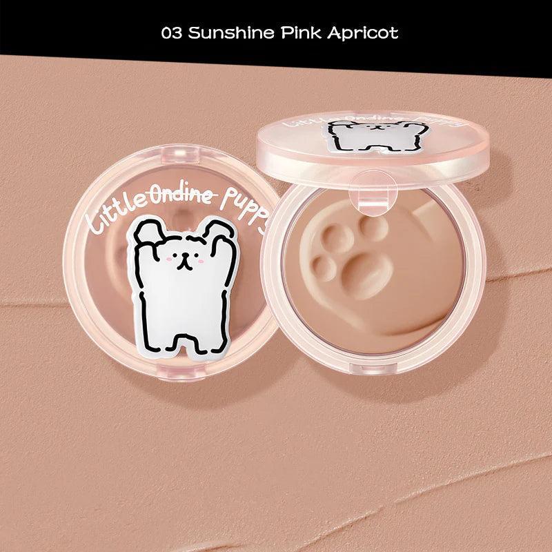 LITTLE ONDINE Puppy Series Blusher Cream 5.5g Matte Natural Brightening - Peachy Glam