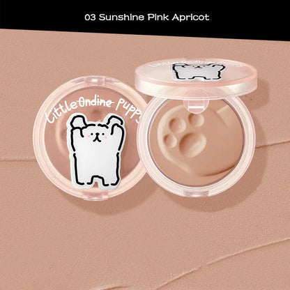 LITTLE ONDINE Puppy Series Blusher Cream 5.5g Matte Natural Brightening - Peachy Glam