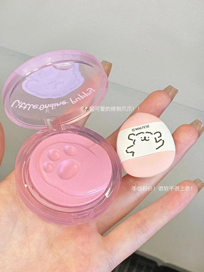 LITTLE ONDINE Puppy Series Blusher Cream 5.5g Matte Natural Brightening - Peachy Glam