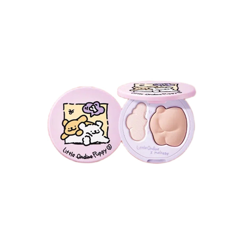 LITTLE ONDINE Puppy Highlighter 6.5g+3g - Peachy Glam