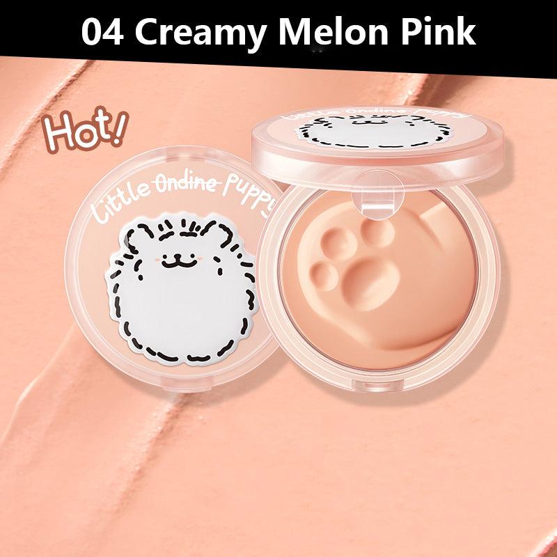 LITTLE ONDINE Puppy Series Blusher Cream 5.5g Matte Natural Brightening - Peachy Glam