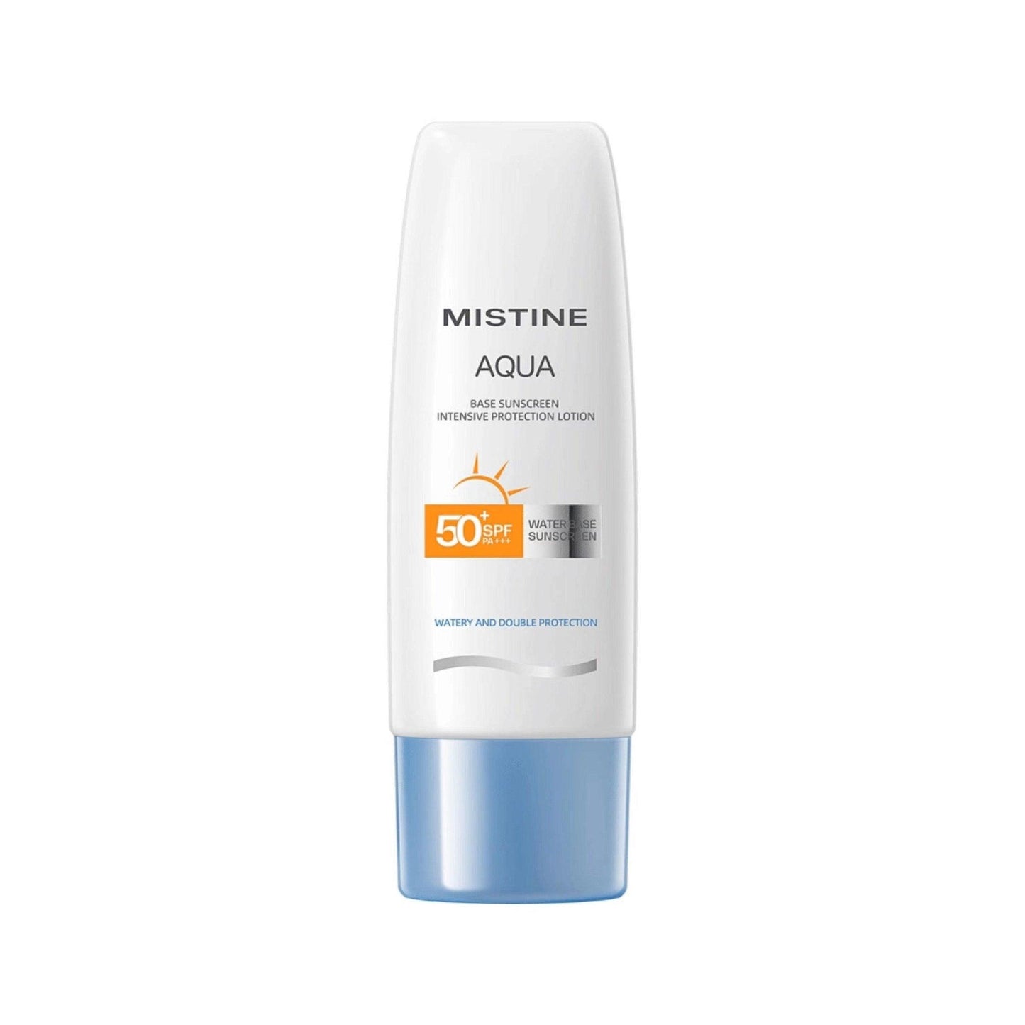 MISTINE Aqua Base Sunscreen Intensive Protection Lotion SPF50+ PA+++ - Peachy Glam