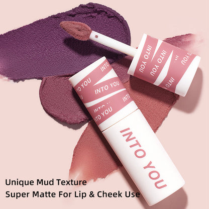 INTO YOU Velvet Matte Lip Mud 2g - Peachy Glam