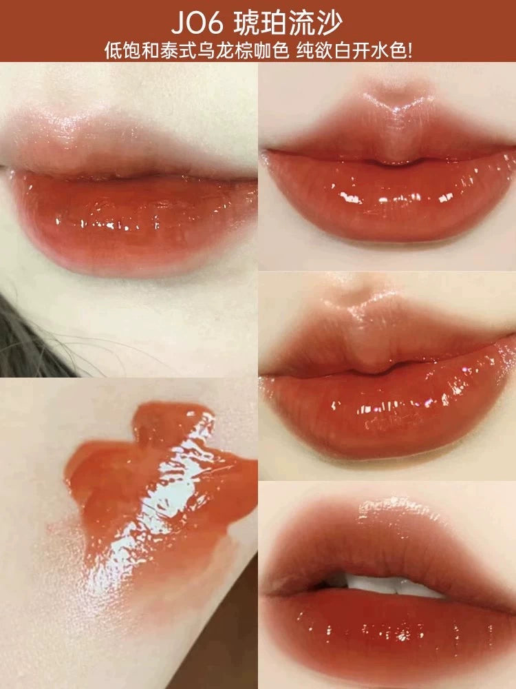 Mistine Makeup Velvet Lip Gloss 2.2g Matte Lip Cream Liquid Lipstick Softening with Hyaluronic Acid Lip Tint, Non-Sticky Lightweight Lip Color - Peachy Glam