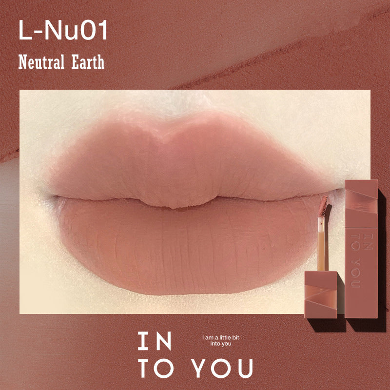 INTO YOU Soft Mist Velvet Matte Lip Glaze 3g - Peachy Glam