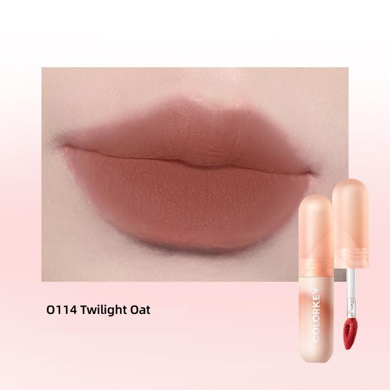 COLORKEY Moist Velvet Mousse Matte Lip Mud 3g - Peachy Glam