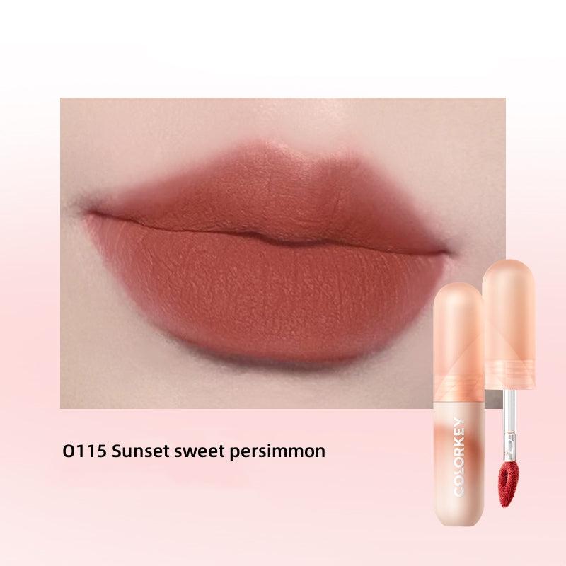 COLORKEY Moist Velvet Mousse Matte Lip Mud 3g - Peachy Glam