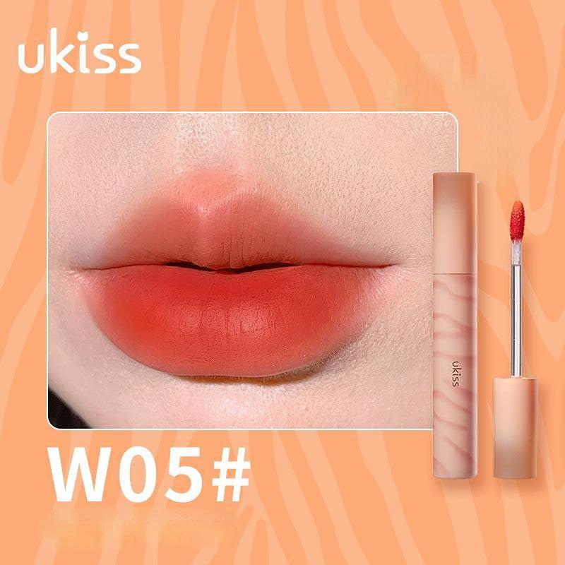 UKISS Milk Orange Trek Water Lip Gloss Lip Dew - Peachy Glam