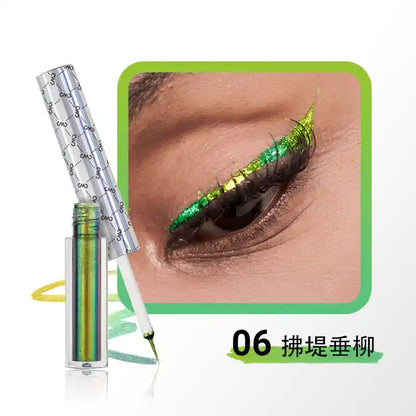 CHARMACY Chameleon Glitter Eyeliner Liquid Waterproof 1.5ml - Peachy Glam