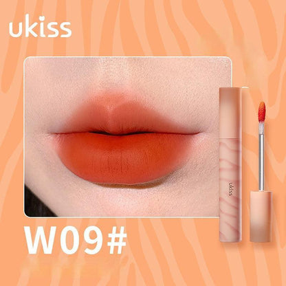 UKISS Milk Orange Trek Water Lip Gloss Lip Dew - Peachy Glam