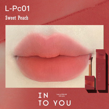 INTO YOU Soft Mist Velvet Matte Lip Glaze 3g - Peachy Glam