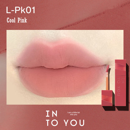 INTO YOU Soft Mist Velvet Matte Lip Glaze 3g - Peachy Glam