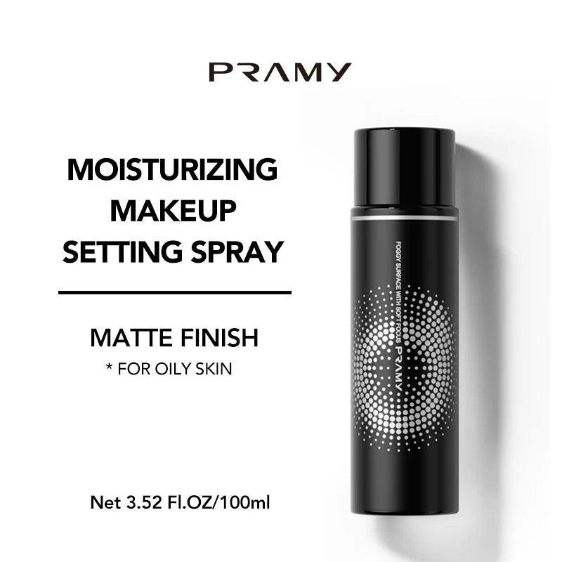 PRAMY Classic Edition Moisturizing Makeup Setting Spray 100ML Oil Control Waterproof Long-lasting - Peachy Glam