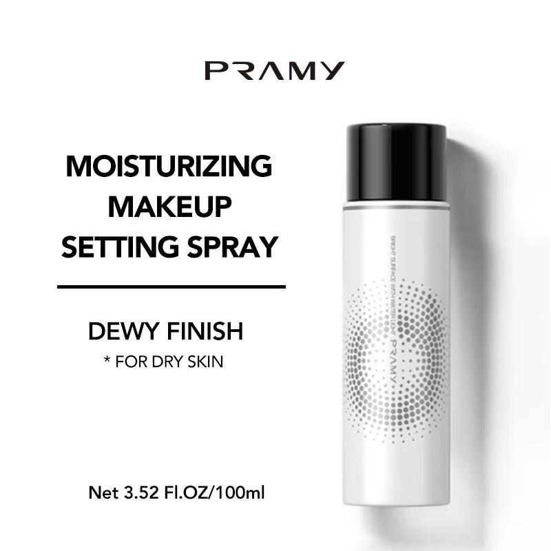 PRAMY Classic Edition Moisturizing Makeup Setting Spray 100ML Oil Control Waterproof Long-lasting - Peachy Glam