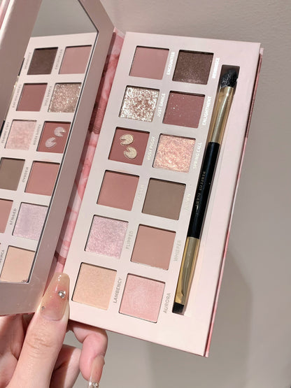 Perfect Diary Highly Pigmented Explorer Eyeshadow Palette - Peachy Glam