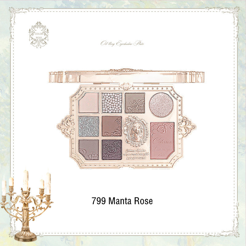 COLORROSE Oil Painting Series All-in-one Eyeshadow Palette 23g - Peachy Glam