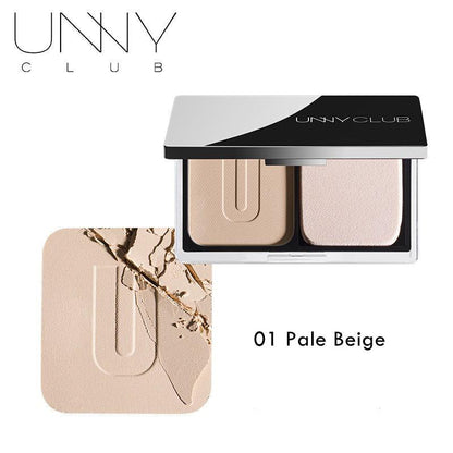 UNNY CLUB Oil-control & Concealer Soft Matte Pressed Powder - Peachy Glam