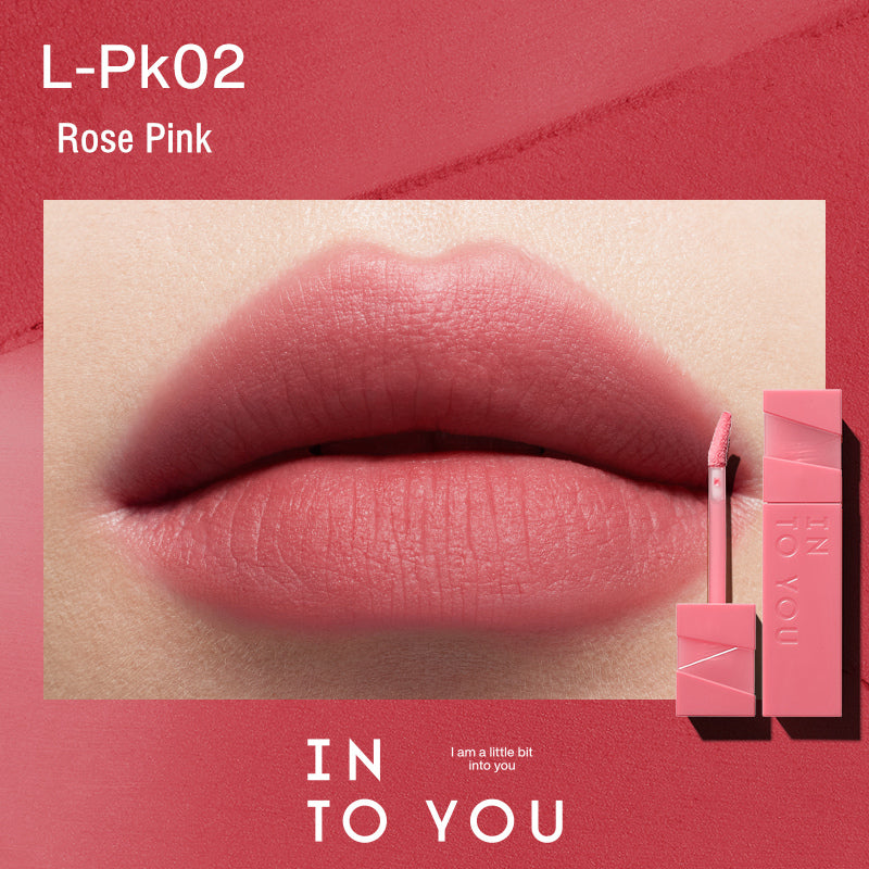 INTO YOU Soft Mist Velvet Matte Lip Glaze 3g - Peachy Glam