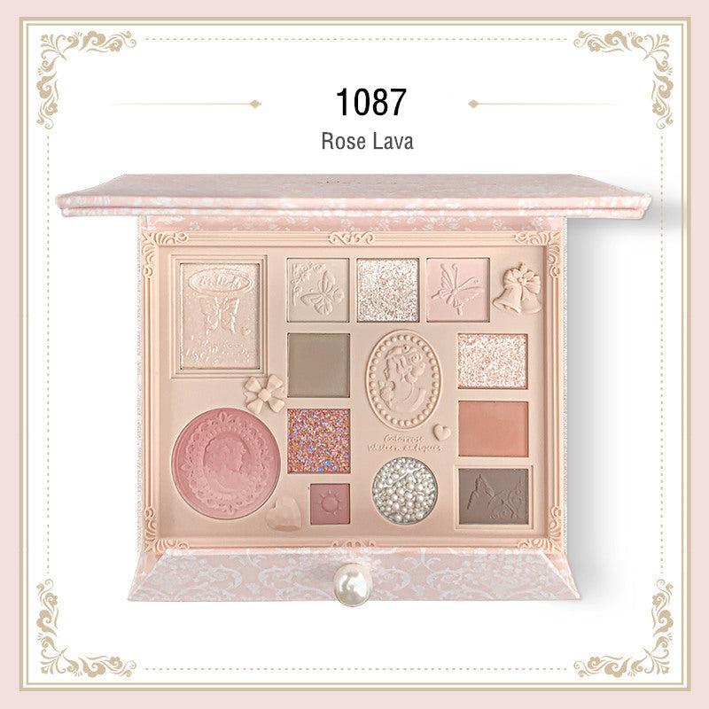 COLORROSE Western Antique Series All-in-one Eyeshadow Palette 23g - Peachy Glam