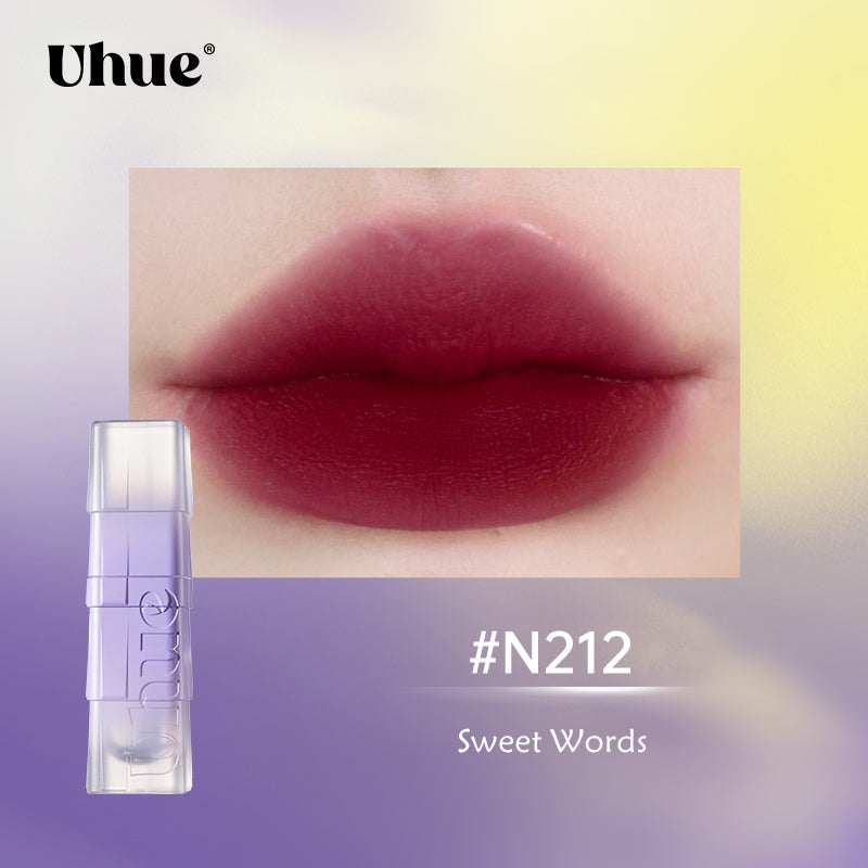 UHUE Matte Lip Glaze 3ml - Peachy Glam