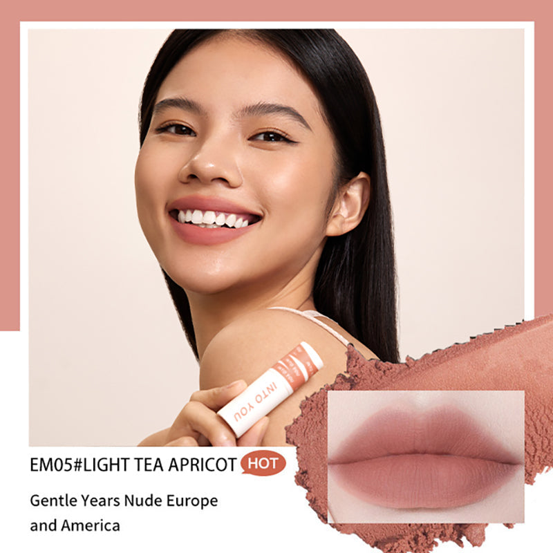 INTO YOU Velvet Matte Lip Mud 2g - Peachy Glam