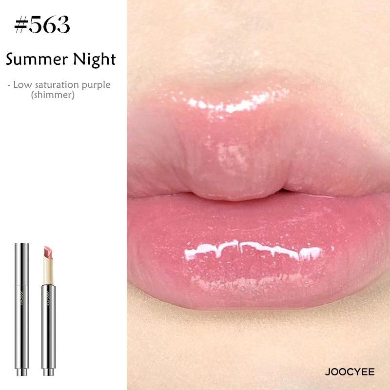 JOOCYEE Glossy Rouge Lip Gloss Moisturizing Nonstick 2.2g - Peachy Glam